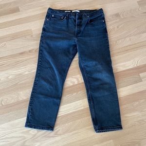 MANGO - “MAR” - Slim mid-rise cropped jeans - Size 12
